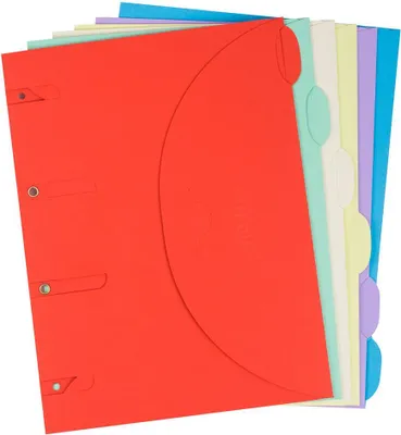 Immagine prodotto di Cartella organizer Smartfolder A4 Standard 6 colori assortiti PU=6 pezzi