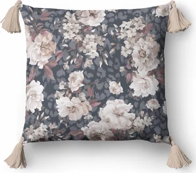 Obrázok produktu pre Dekoračný vankúš 45x45 Kvetinový Boho