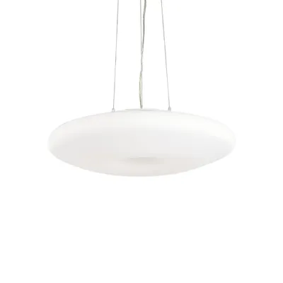 Produktbild von Ideal Lux Glory SP5 D60, 5 Glühbirne(n), E27, IP20, Weiß