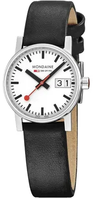 Produktbild von Mondaine evo2 316L Stainless steel Wiße MSE.30210.LBV