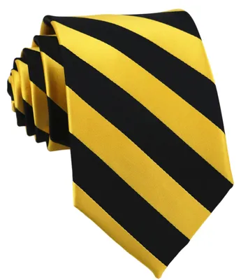 Imagen del producto de Corbata a cuadros, talla única, en colores , dorado y amarillo, ideal para ocasiones formales