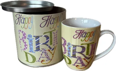 Produktbild von 060 Tasse, Motivtasse "Happy Birthday"