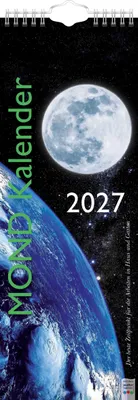 Produktbild von 2027 BRUNNEN Streifenkalender Mond 15,5 x 42,8cm