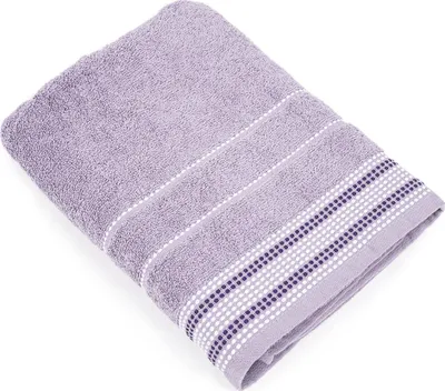 Zdjęcie produktu dla Ręcznik kąpielowy BARBARA 70x130 cm jasnofioletowy, 100% bawełna