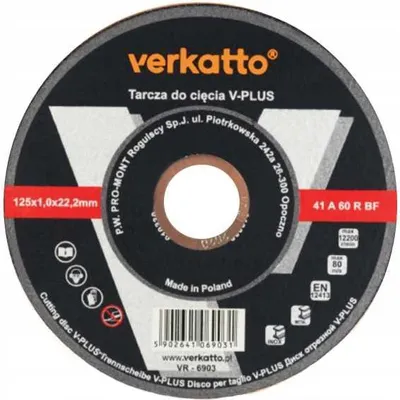 Produktbild von V-PLUS TRENNSCHEIBE 125 x 1,0 MM 10 Stück