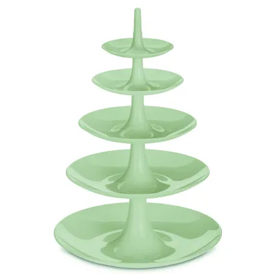 Produktbild von Koziol Etagere Babell Weiß 5 Ebenen