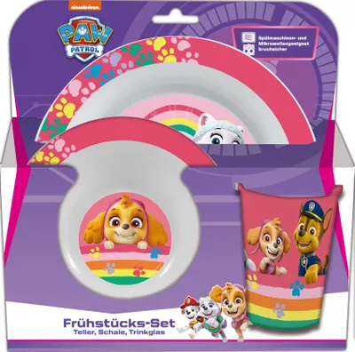 Produktbild von P:OS 33564 PAW Patrol SET FOR GIRL Baby-Geschirr