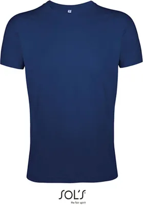 Produktbild von SOLs 00553 | Regent Fit Herren T-Shirt - Farbe: French Navy - Größe: L