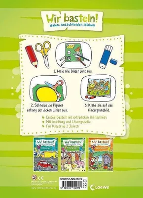 Produktbild von Wir basteln! - Malen, Ausschneiden, Kleben - Ostern