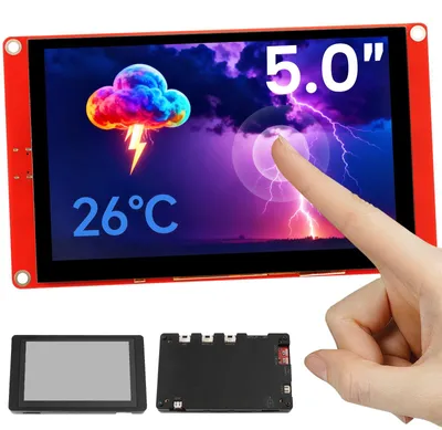 5 Zoll ESP32 Touchscreen Display 800×480 HMI TFT LCD