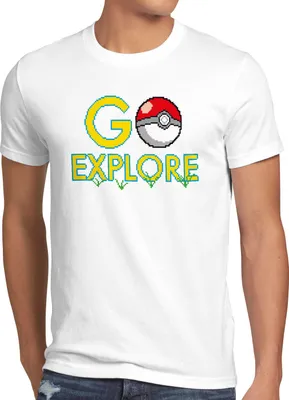 Produktbild von BaumwolleCloud GO Explore Herren T-Shirt monster spiel online