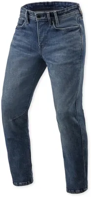 Produktbild von Revit Detroit 3 Tapered Motorrad-Jeans, dunkelblau, 30/32
