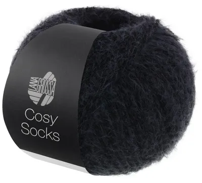 Produktbild von Lana Grossa - Cosy Socks 0018 schwarz