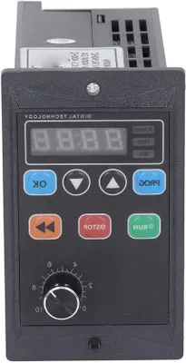 Obrázok produktu pre Menič 400 W, 220 V, regulátor VFD pre jednofázové motory na trojfázové, 0,1–400 Hz
