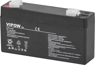 Produktbild von 6V 1.3Ah Gel-Batterie Vipow Spielzeug Gewichte