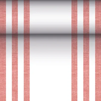 Produktbild von PAPSTAR Tischläufer ROYAL Collection 88757 bordeaux, weiß 40,0 cm x 24,0 m