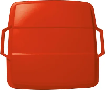 Produktbild von Graf Deckel für Abfallsammler 90l rot Kunststoff - 778047