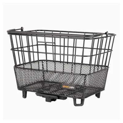 Imagen del producto de Cesta para bicicleta AtranVelo Bring M, color , compatible con sistemas AVS, color , dimensiones: 28 cm de ancho x 30 cm de profundidad x 31 cm de alto.