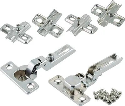 Produktbild von Möbelscharnier Suki, 2,6 cm, 95 °, Nickel, 2 Stück