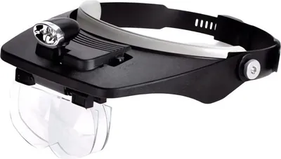 Image de Verk 09015 Loupe avec éclairage LED (1.2x 1.8x 2.5x 3.5x)