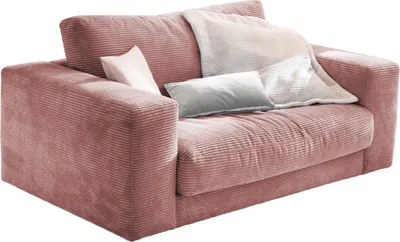 Produktbild von KAWOLA Doppelsessel MADELINE Loveseat Cord rosa