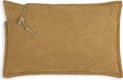 Produktbild von Knit Factory Imre Kissen - Ocker - 60x40 cm