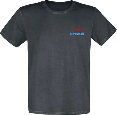 Produktbild von Superman T-Shirt Herren Logo und Superman - beidseitig bedruckt multicolor S