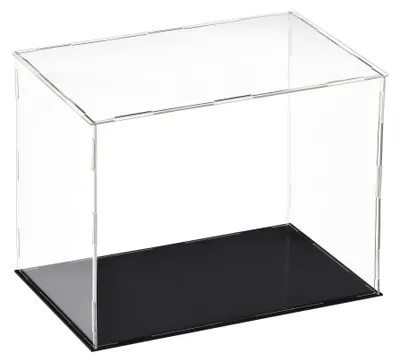 Obrázek produktu pro Elzusha – Akrylová vitrína s průhlednými stěnami, vzduchotěsná – 30 x 15 x 25 cm