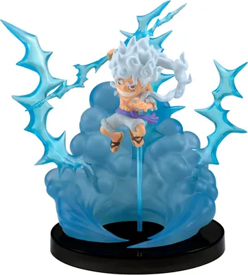 Immagine prodotto di Banpresto - One Piece Monkey D. Luffy Gear 5 WCF Figurina 13 cm Akcesorium