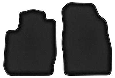 Obrázek produktu pro Velurové autokoberce pro: Ford StreetKa 2003-2006 (kabriolet) – sada 4 ks, černé, na míru – Wielganizator DURBAN