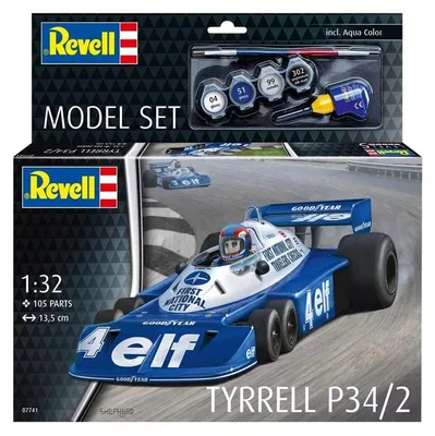 Produktbild von Revell Model Set Tyrrel P34/2 6-Wheeler 1:32