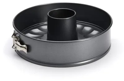 Zdjęcie produktu dla de Buyer 4766.26, Forma do ciasta savarin, Okrągły, 220 °C, Czarny, Żelazo, 26 cm