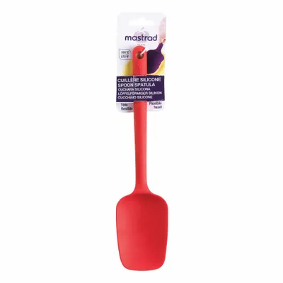 Produktbild von Silikonlöffel / Spachtel, rot - Mastrad
