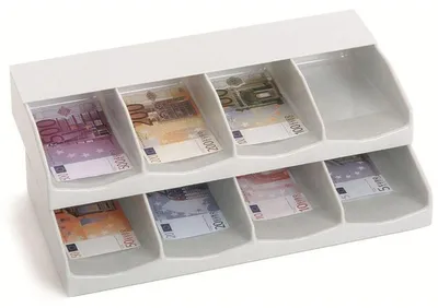 Produktbild von Banknotenfach B 40-B 40 A lichtgrau