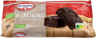 Produktbild von Dr. Oetker Kuchensnack Schoko 4x35g