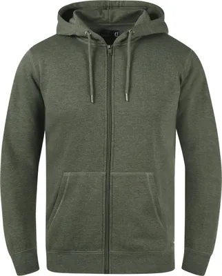 Produktbild von SOLID SDBerti Zip-Hood Herren Sweatjacke Kapuzenjacke Hoodie mit Kapuze Reißverschluss Kängurutasche Baumwollmischung Regular fit