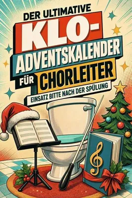 Produktbild von Der ultimative Klo-Adventskalender für Chorleiter