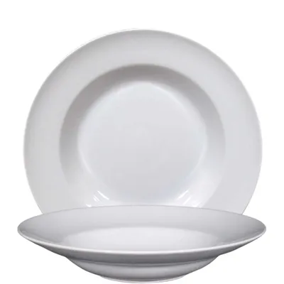 Produktbild von Saturnia Napoli White Pastateller, 30cm, 30cm, Porzellan, weiß, 1 Stück