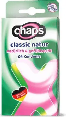 Obrázok produktu pre Chaps kondómy Classic Natur 24 kusov