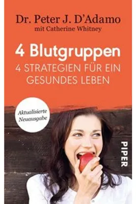 Immagine prodotto di 4 Blutgruppen - 4 Strategien für ein gesundes Leben