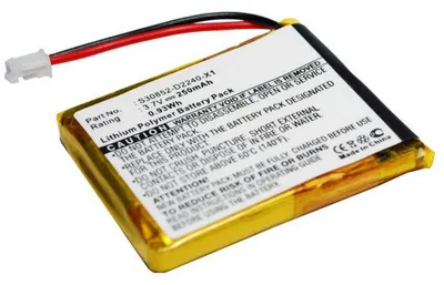 Produktbild von Akku für Siemens S30852-D2240-X1 Li-Ion 3,7 Volt 250 mAh schwarz.