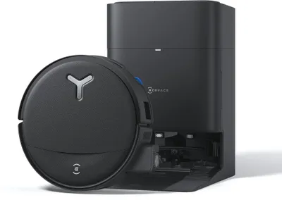 Produktbild von Ecovacs DEEBOT T80S OMNI EU, Beutellos, Schwarz, Rund, Staubbeutel, 0,22 l, Ladend, Purification