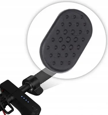 Zdjęcie produktu dla Gumowy przycisk manetki gazu do Xiaomi M365 / M365 PRO / PRO 2 / 1S / Essential - CZARNY