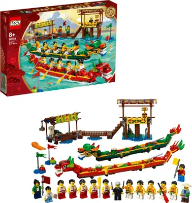 Produktbild von LEGO® 80103 Drachenbootrennen