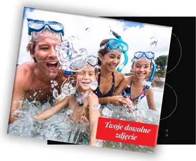 Zdjęcie produktu dla FOTO SZKLANA DESKA NA KUCHENKĘ twoje zdjęcie 60x52