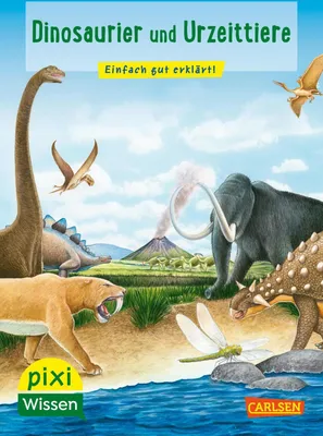 Produktbild von Pixi Wissen 74: VE 5 Dinosaurier und Urzeittiere