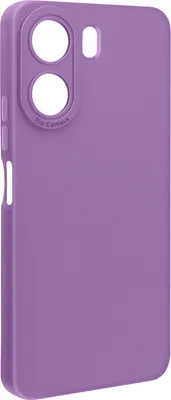 Produktbild von Avizar, SoftGlow Silikonhülle für Xiaomi Redmi 13C, geschützte Kamera, Violett
