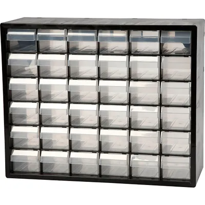 Produktbild von Schubladenregal, Größe 33x40,7x14,1 cm, Lochgröße 60x50 mm, PC 36, 1Set