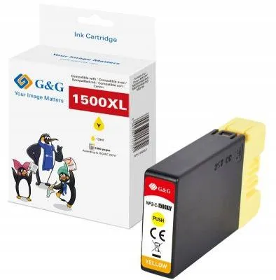 Produktbild von G&G 09353, Hohe (XL-) Ausbeute, Gelb, 12 ml, 1 Stück(e), 0 Seiten, 1000 Seiten