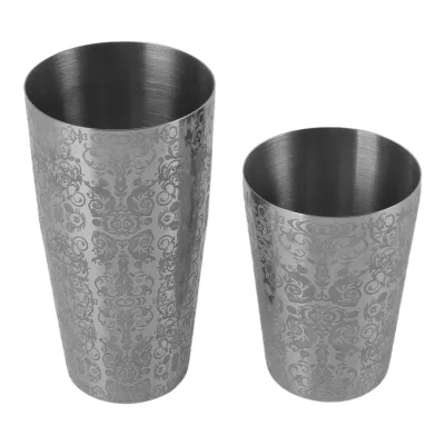 Zdjęcie produktu dla Shaker do koktajli ze stali nierdzewnej, grawerowany shaker do koktajli, shaker do koktajli, shaker barowy, shaker do martini, shaker do martini ze stali nierdzewnej